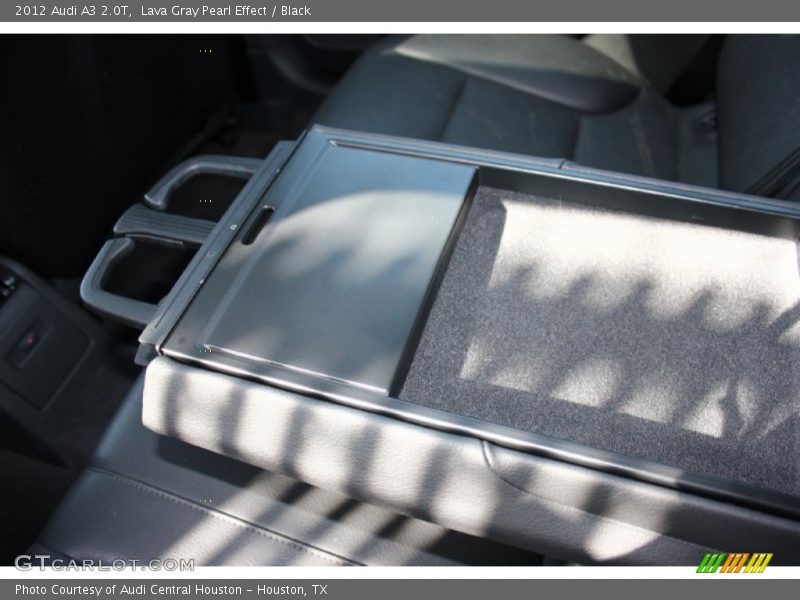 Lava Gray Pearl Effect / Black 2012 Audi A3 2.0T