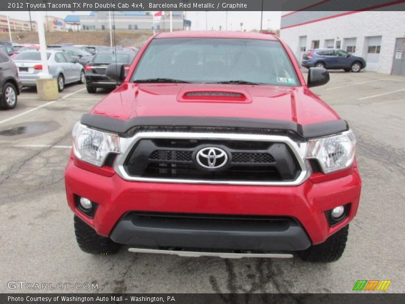 Barcelona Red Metallic / Graphite 2012 Toyota Tacoma TX Pro Double Cab 4x4