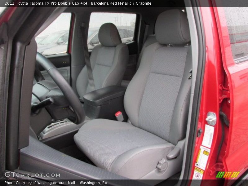 Barcelona Red Metallic / Graphite 2012 Toyota Tacoma TX Pro Double Cab 4x4