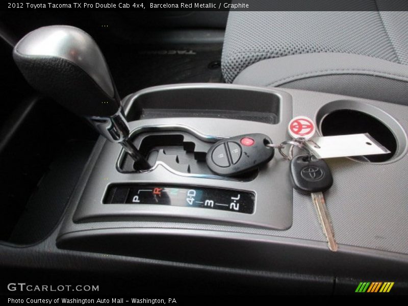 Barcelona Red Metallic / Graphite 2012 Toyota Tacoma TX Pro Double Cab 4x4
