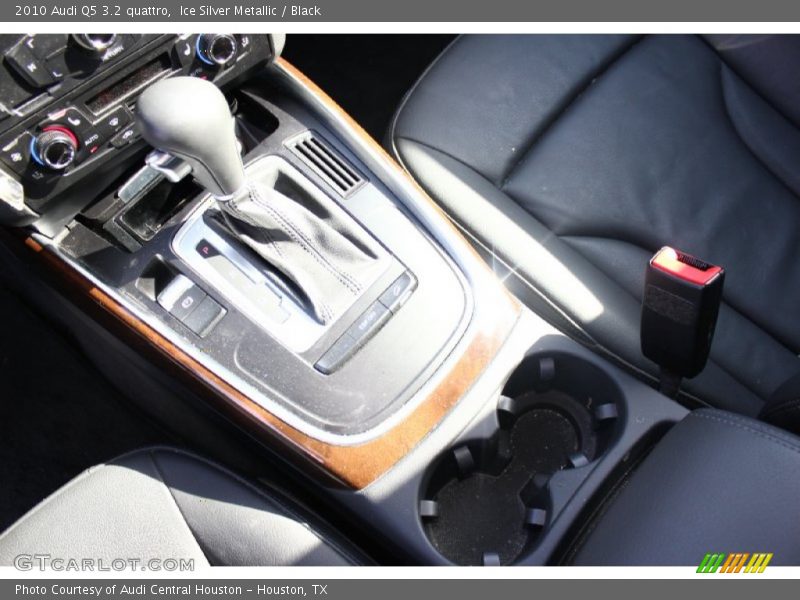 Ice Silver Metallic / Black 2010 Audi Q5 3.2 quattro