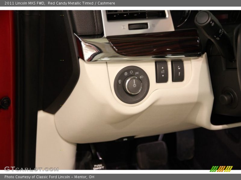 Red Candy Metallic Tinted / Cashmere 2011 Lincoln MKS FWD