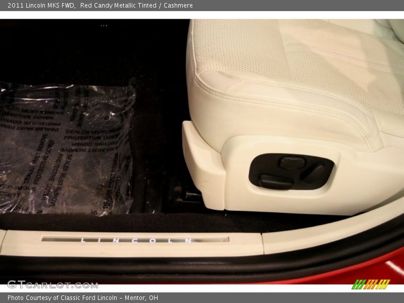 Red Candy Metallic Tinted / Cashmere 2011 Lincoln MKS FWD