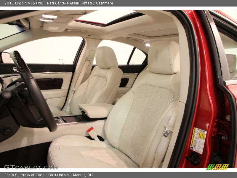 Red Candy Metallic Tinted / Cashmere 2011 Lincoln MKS FWD