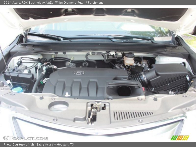 White Diamond Pearl / Parchment 2014 Acura RDX Technology AWD