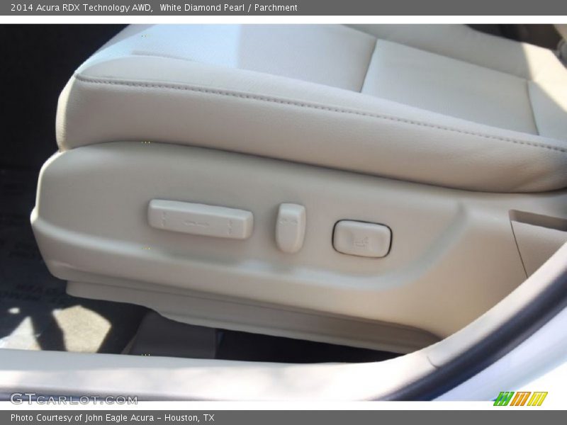 White Diamond Pearl / Parchment 2014 Acura RDX Technology AWD