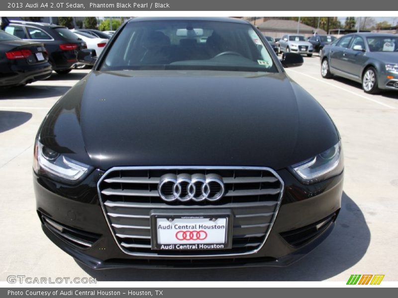 Phantom Black Pearl / Black 2013 Audi A4 2.0T Sedan