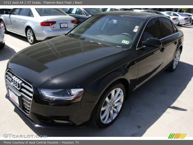 Phantom Black Pearl / Black 2013 Audi A4 2.0T Sedan