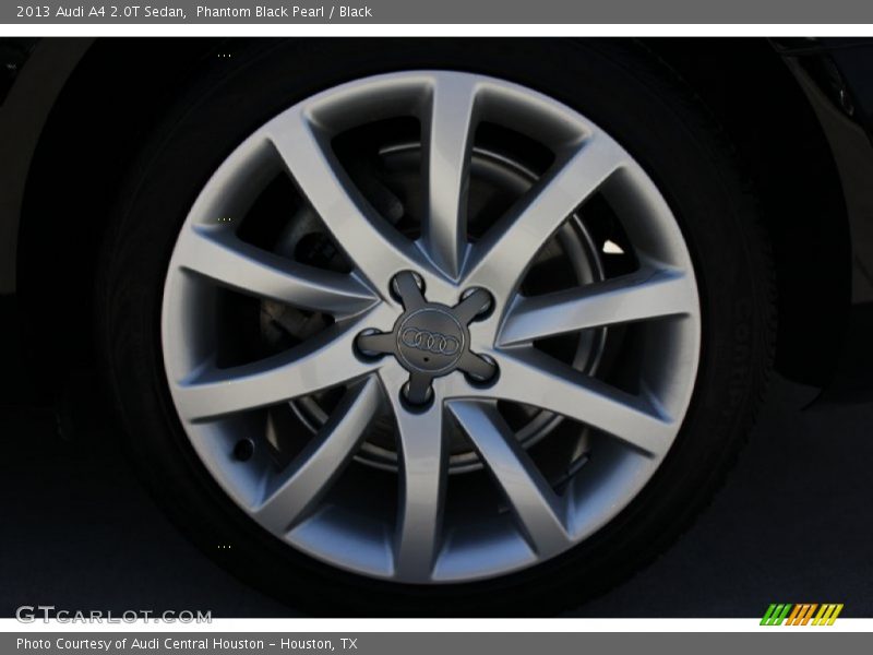 Phantom Black Pearl / Black 2013 Audi A4 2.0T Sedan
