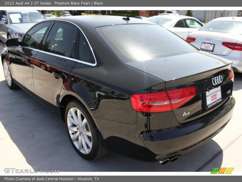 Phantom Black Pearl / Black 2013 Audi A4 2.0T Sedan