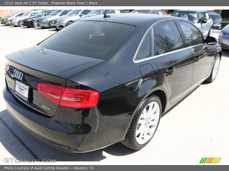 Phantom Black Pearl / Black 2013 Audi A4 2.0T Sedan