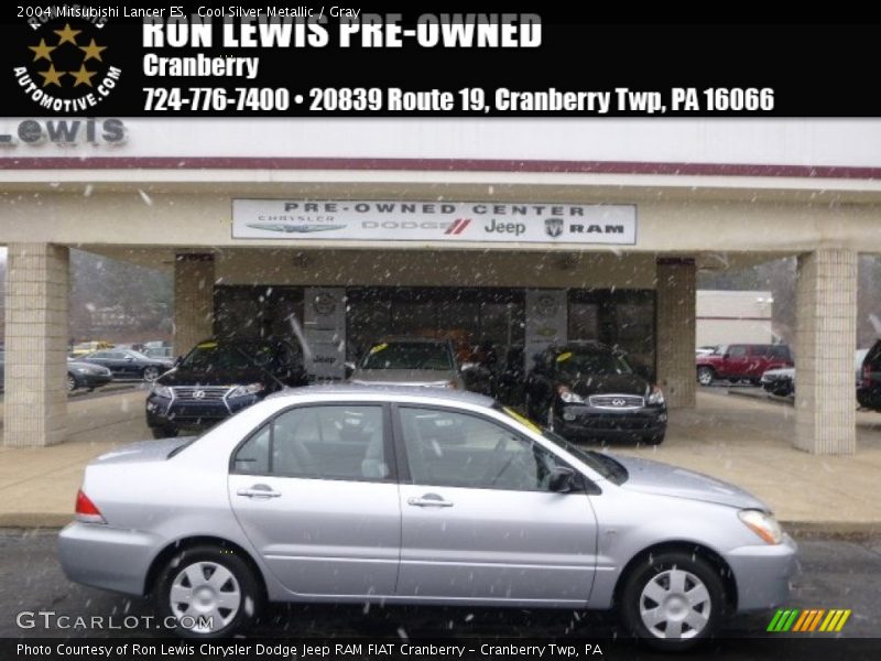 Cool Silver Metallic / Gray 2004 Mitsubishi Lancer ES