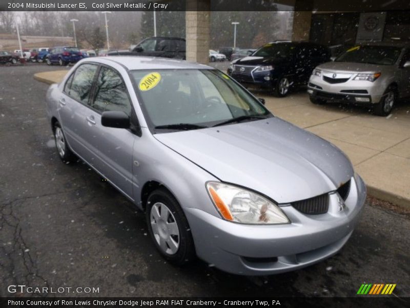 Cool Silver Metallic / Gray 2004 Mitsubishi Lancer ES
