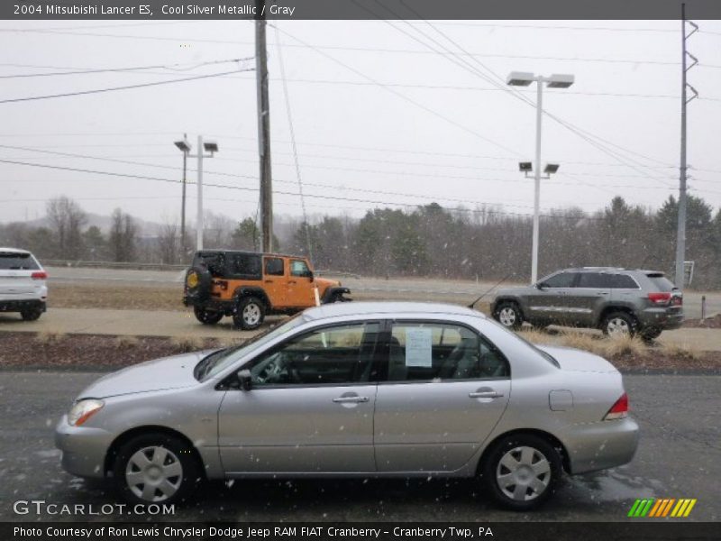 Cool Silver Metallic / Gray 2004 Mitsubishi Lancer ES