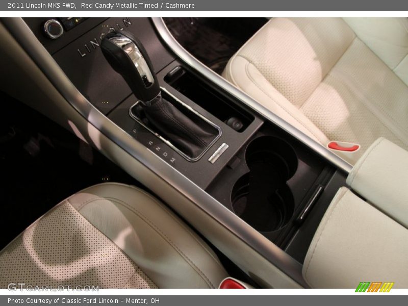 Red Candy Metallic Tinted / Cashmere 2011 Lincoln MKS FWD