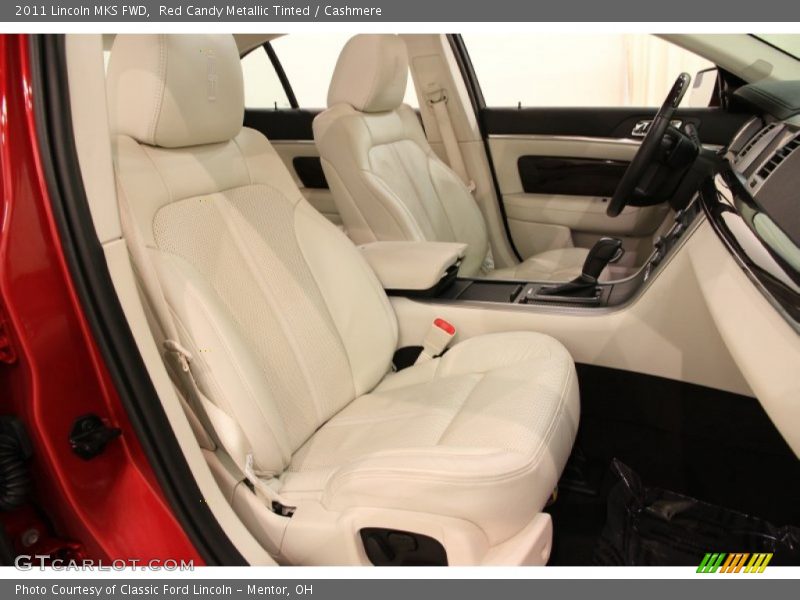Red Candy Metallic Tinted / Cashmere 2011 Lincoln MKS FWD