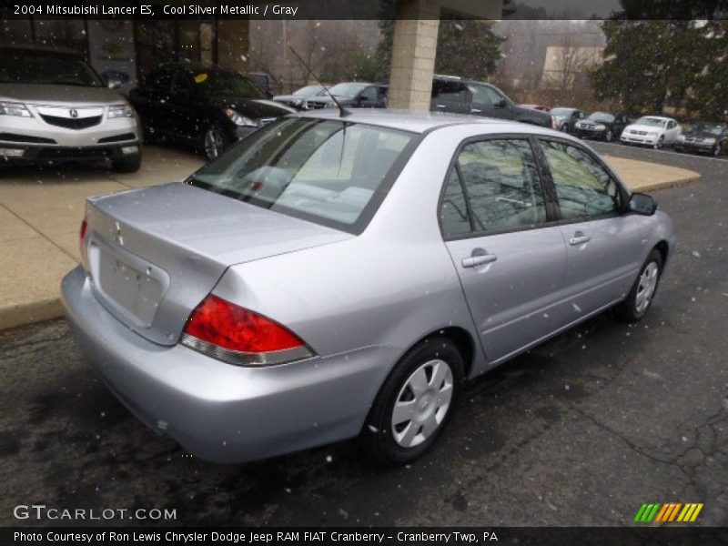 Cool Silver Metallic / Gray 2004 Mitsubishi Lancer ES