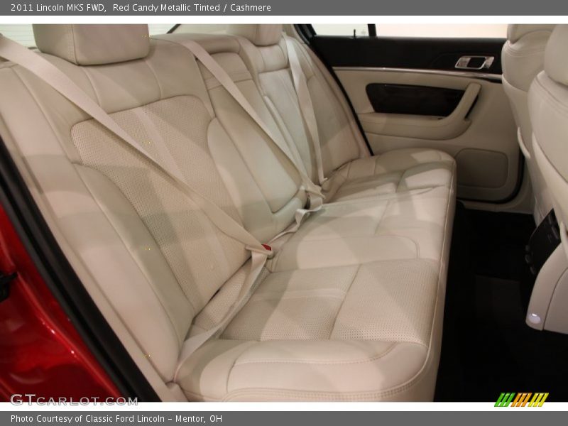 Red Candy Metallic Tinted / Cashmere 2011 Lincoln MKS FWD
