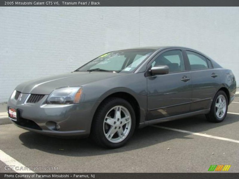 Titanium Pearl / Black 2005 Mitsubishi Galant GTS V6