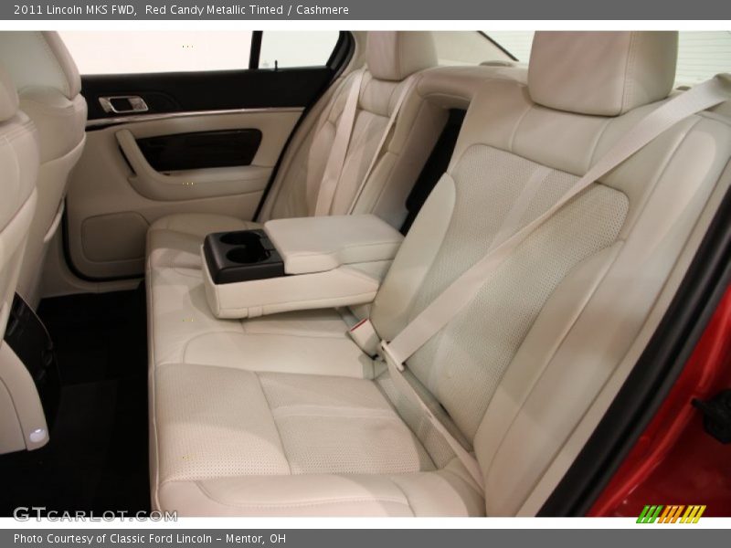 Red Candy Metallic Tinted / Cashmere 2011 Lincoln MKS FWD