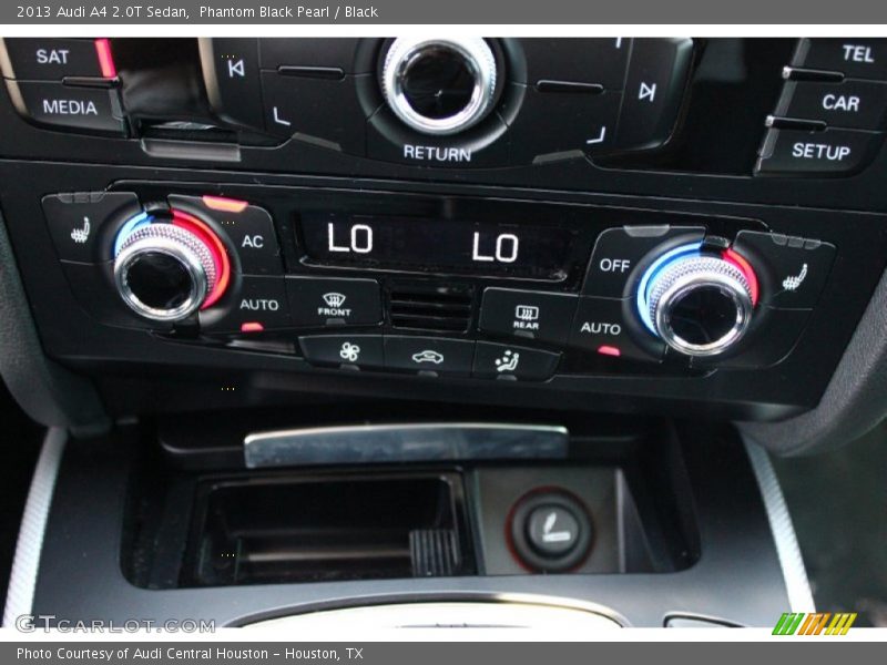 Phantom Black Pearl / Black 2013 Audi A4 2.0T Sedan
