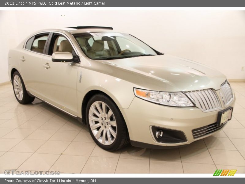Gold Leaf Metallic / Light Camel 2011 Lincoln MKS FWD