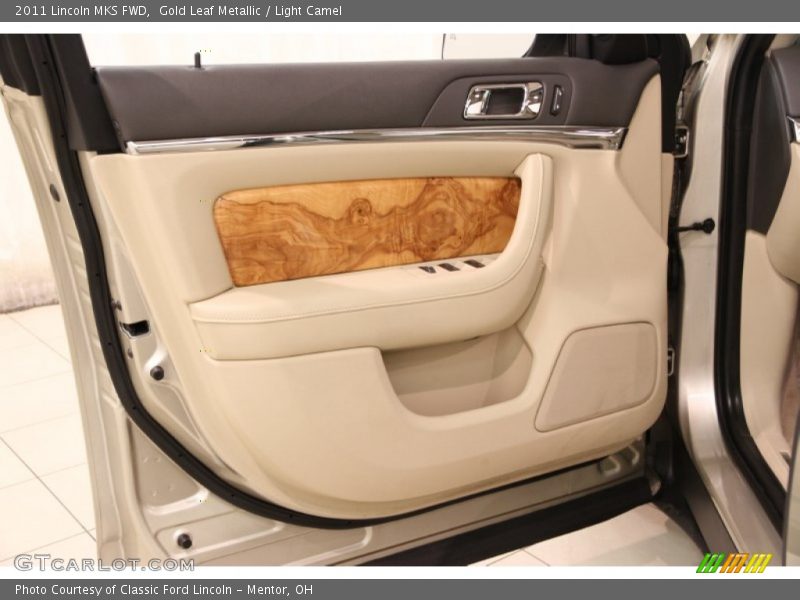 Gold Leaf Metallic / Light Camel 2011 Lincoln MKS FWD