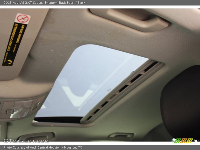 Phantom Black Pearl / Black 2013 Audi A4 2.0T Sedan