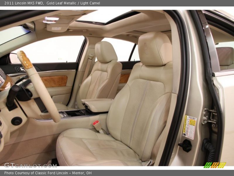 Gold Leaf Metallic / Light Camel 2011 Lincoln MKS FWD