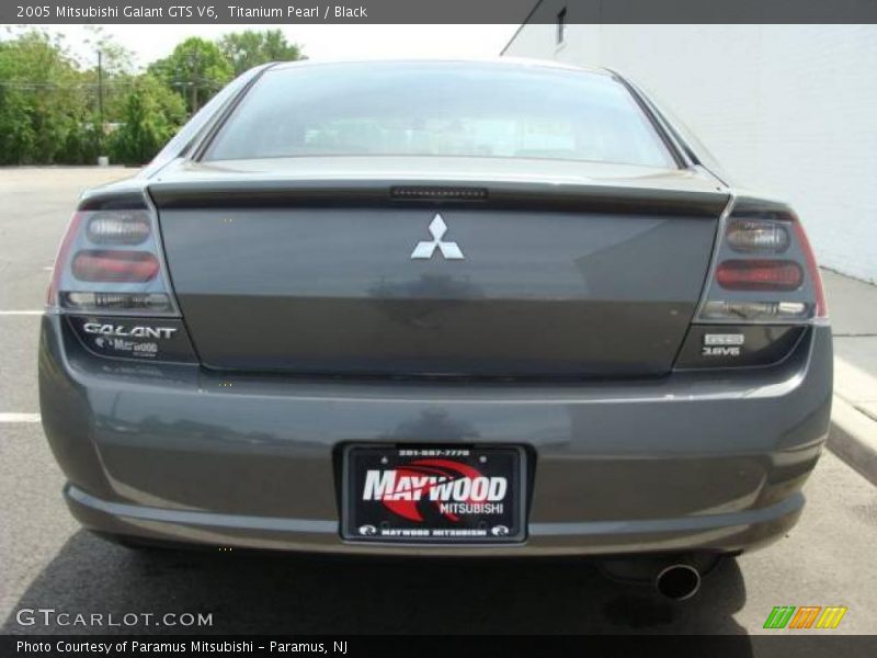 Titanium Pearl / Black 2005 Mitsubishi Galant GTS V6