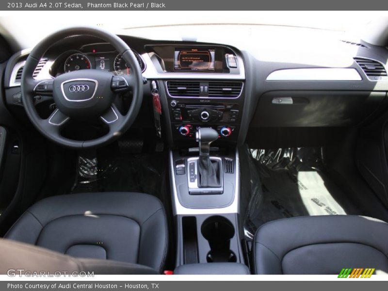Phantom Black Pearl / Black 2013 Audi A4 2.0T Sedan