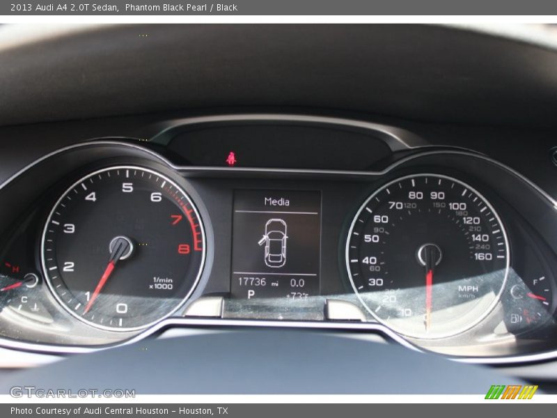 Phantom Black Pearl / Black 2013 Audi A4 2.0T Sedan