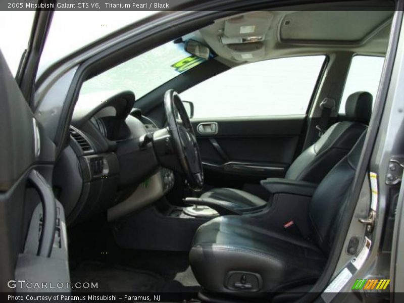 Titanium Pearl / Black 2005 Mitsubishi Galant GTS V6