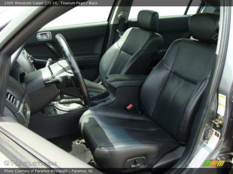 Titanium Pearl / Black 2005 Mitsubishi Galant GTS V6
