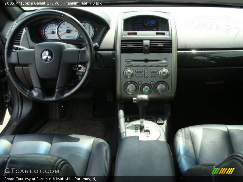 Titanium Pearl / Black 2005 Mitsubishi Galant GTS V6
