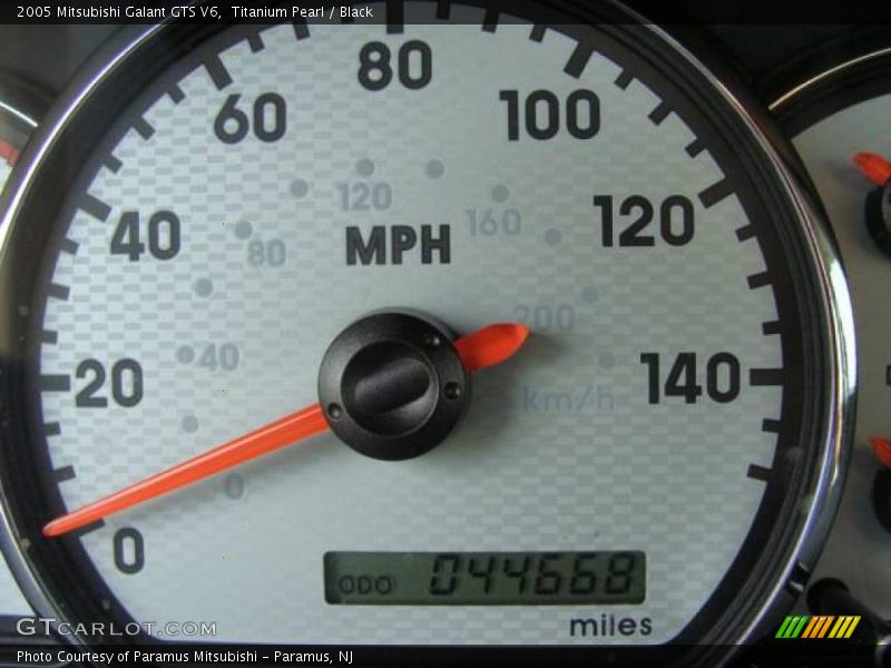 Titanium Pearl / Black 2005 Mitsubishi Galant GTS V6