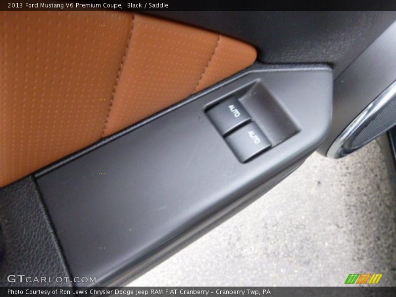 Black / Saddle 2013 Ford Mustang V6 Premium Coupe