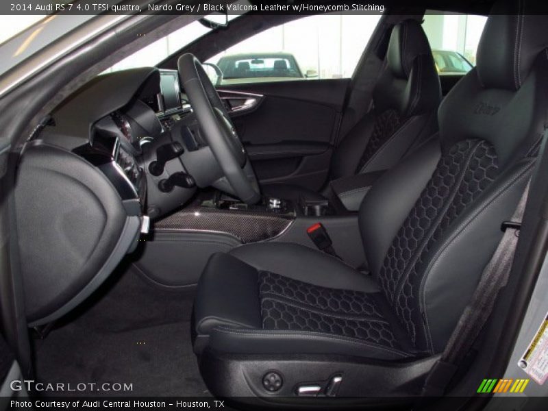  2014 RS 7 4.0 TFSI quattro Black Valcona Leather w/Honeycomb Stitching Interior