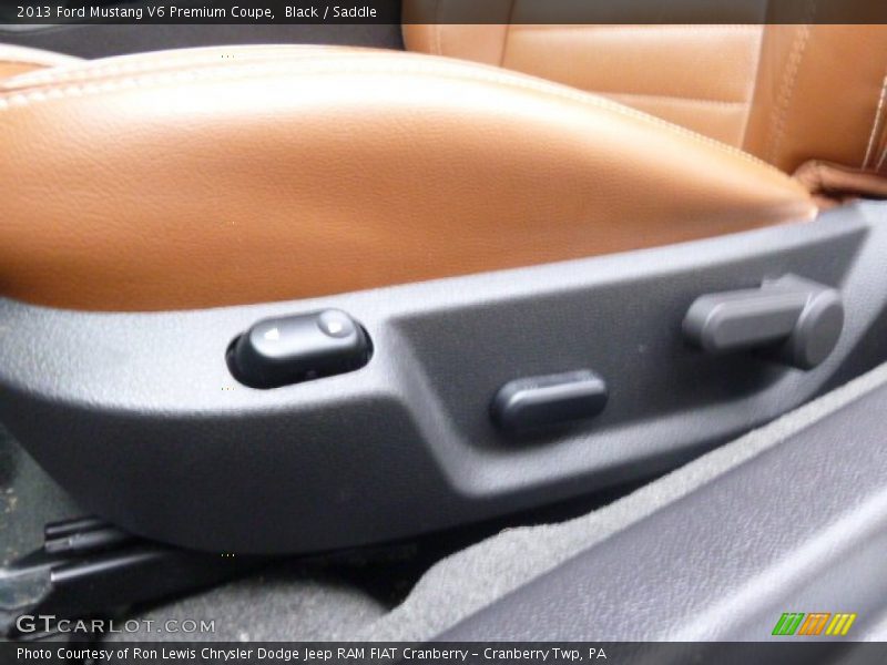 Black / Saddle 2013 Ford Mustang V6 Premium Coupe