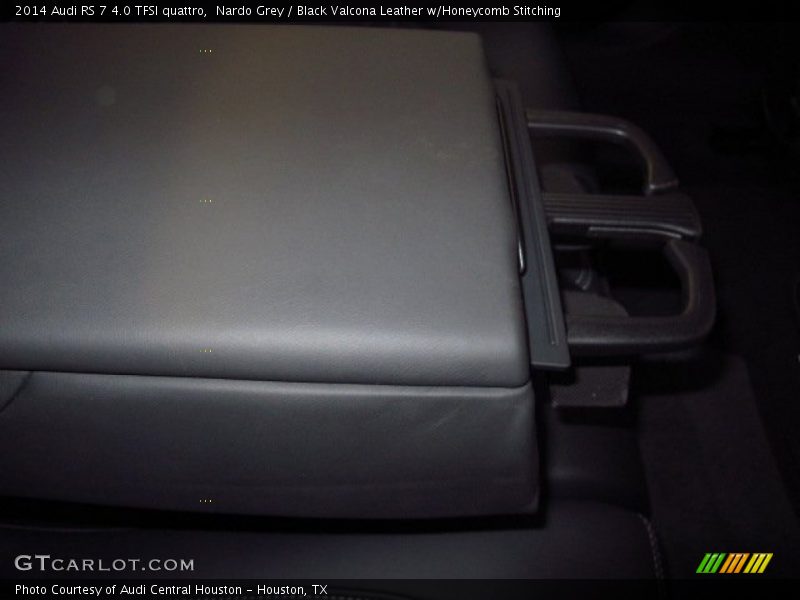 Nardo Grey / Black Valcona Leather w/Honeycomb Stitching 2014 Audi RS 7 4.0 TFSI quattro