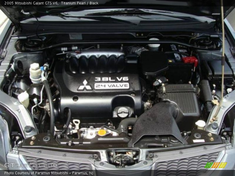 Titanium Pearl / Black 2005 Mitsubishi Galant GTS V6