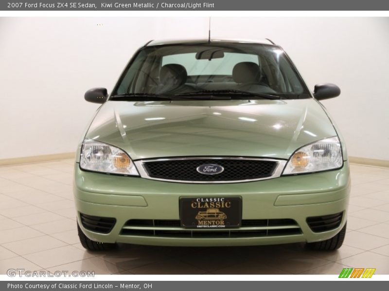 Kiwi Green Metallic / Charcoal/Light Flint 2007 Ford Focus ZX4 SE Sedan