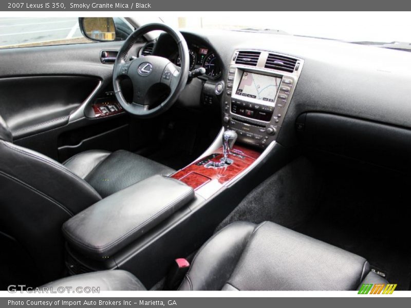  2007 IS 350 Black Interior
