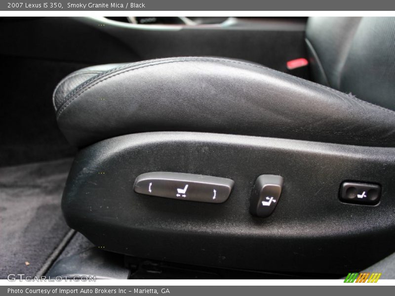 Smoky Granite Mica / Black 2007 Lexus IS 350