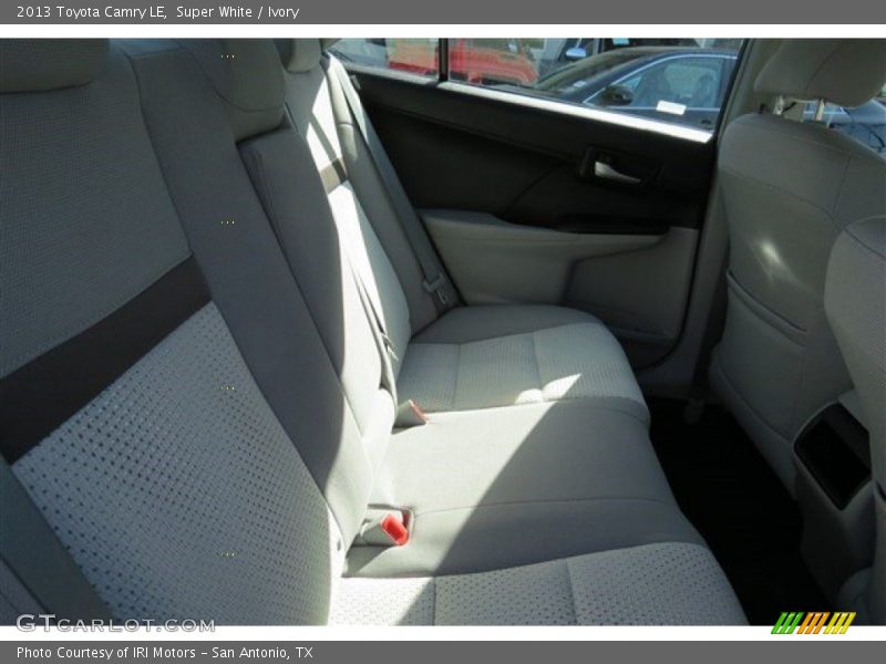 Super White / Ivory 2013 Toyota Camry LE