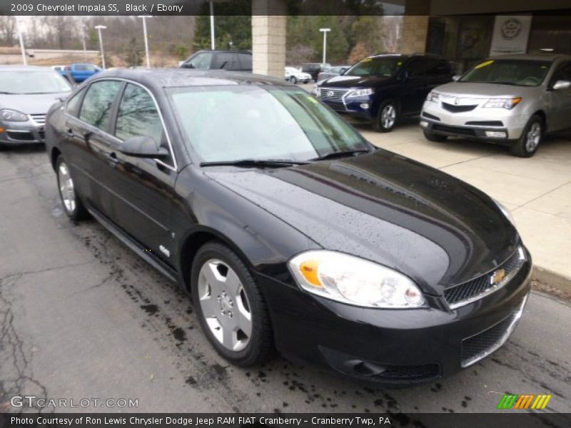 Black / Ebony 2009 Chevrolet Impala SS