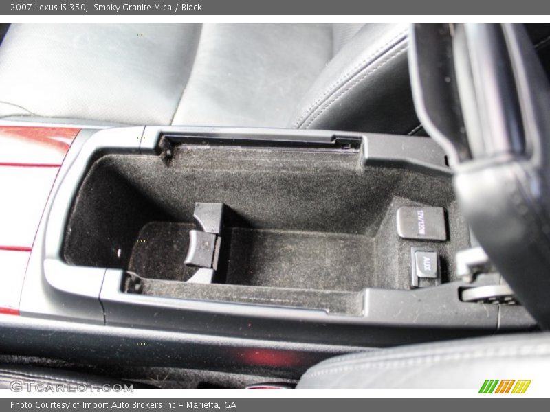 Smoky Granite Mica / Black 2007 Lexus IS 350
