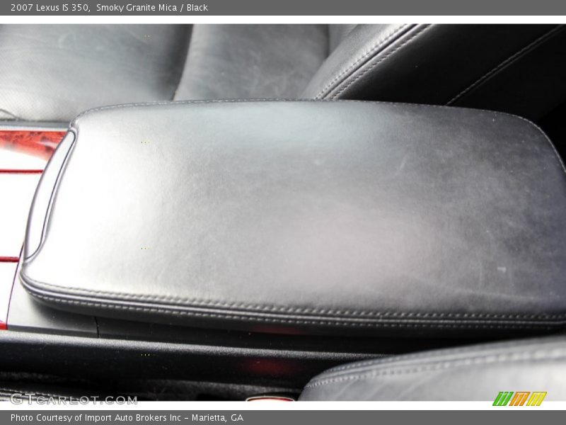 Smoky Granite Mica / Black 2007 Lexus IS 350