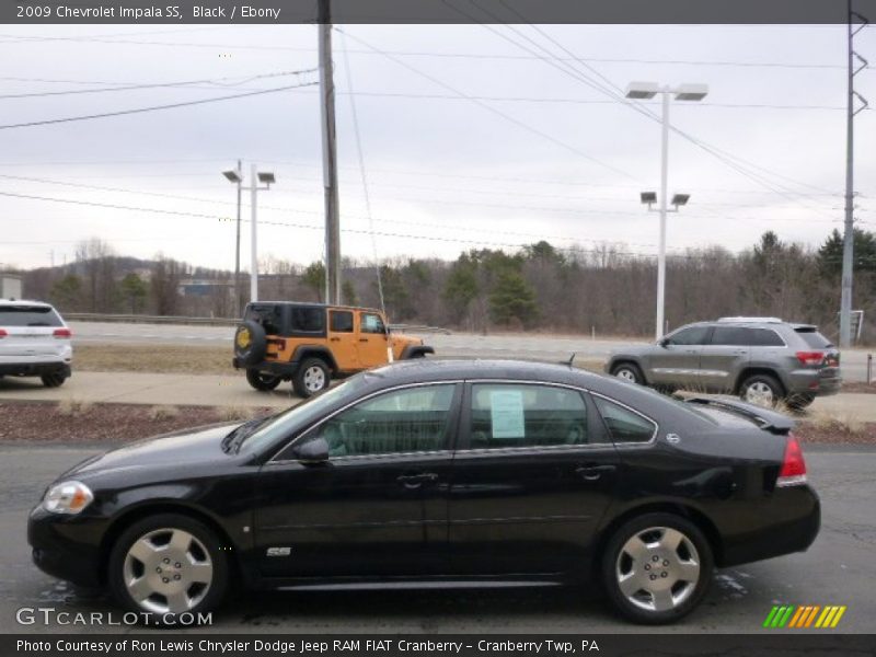 Black / Ebony 2009 Chevrolet Impala SS