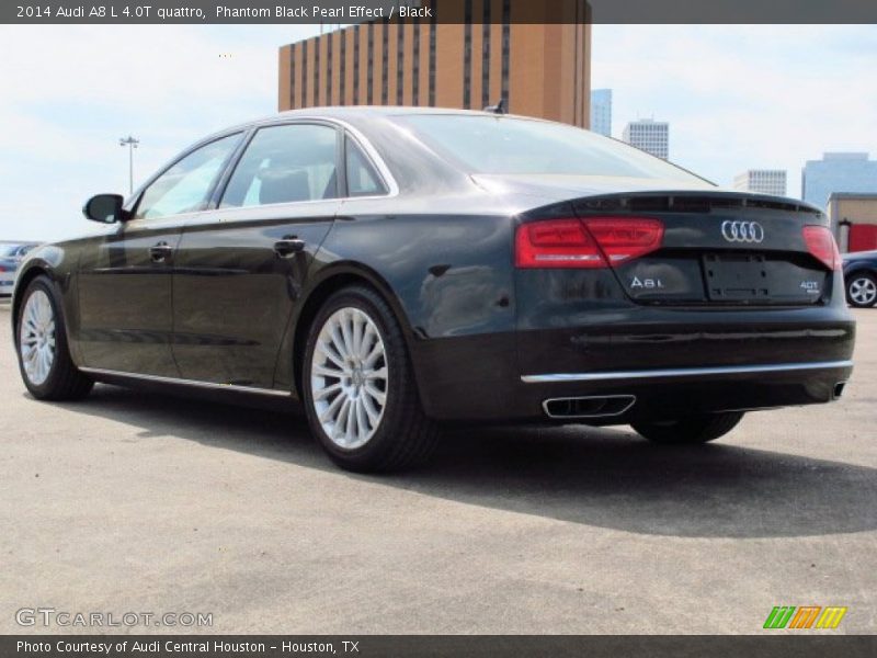 Phantom Black Pearl Effect / Black 2014 Audi A8 L 4.0T quattro